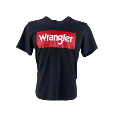 Imagem de Camiseta Masculina Wrangler Preta - Ref. Wm5502pr