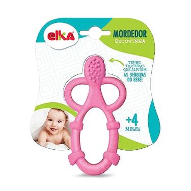 Imagem de Elka Mordedor Escovinha - Rosa