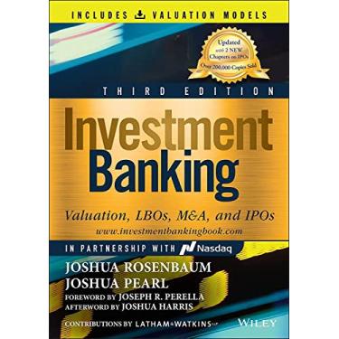 Imagem de Investment Banking: Valuation, Lbos, M&a, and IPOs (Book + Valuation Models)