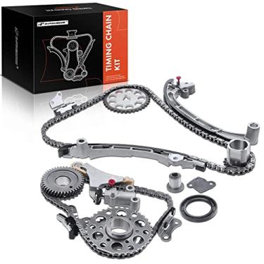 Imagem de A-Premium Kit de corrente de distribuição de motor 16 peças com tensor e mais [serve para DOHC, 4Cyl 2,7L] compatível com Toyota 4Runner, Hiace 06-15, Hilux 10-15, Tacoma 05-15, substitui # 94221, 94197, 95358, S957, 95612