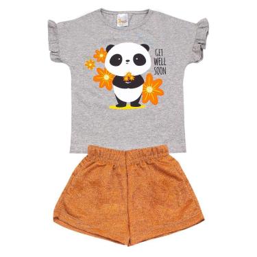 Imagem de Conjunto Infantil Menina Get Well Soon Roupas Infantis