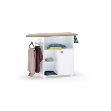 Imagem de Tábua de Passar Roupa 1 Porta Passadeira Mariana Bco - AJL Móveis