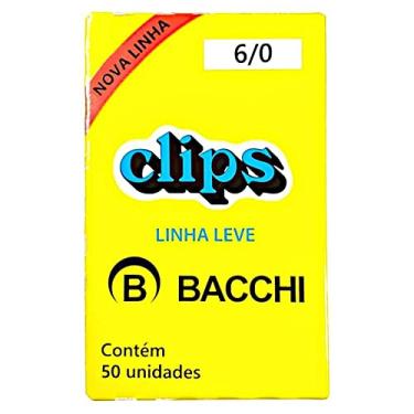 Imagem de Clips Galvanizado Linha Leve CX 5 UN N° 6/ Bacchi