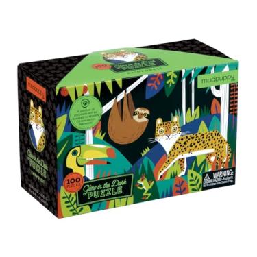 Imagem de Rainforest Glow-In-The-Dark Puzzle: 100 Pieces