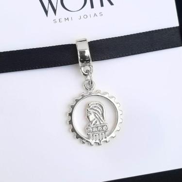 Imagem de Pingente Berloque Símbolo da Engenharia Pandora Banhado a Prata 925 - Premium