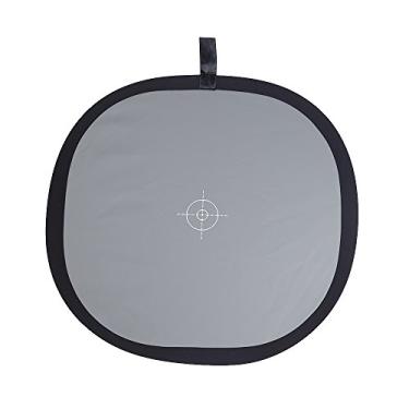 Imagem de Cartão de equilíbrio cinza dobrável de 60,96 x 60,96 cm da Andoer 18% cinza com cartão de referência cinza com bolsa de transporte