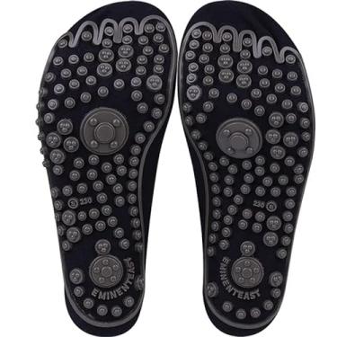 Imagem de Zhuodong Meias de massagem de fibra de bambu, sabedoria da medicina chinesa, massagem nos pés, remoção de estase sanguínea, condicionamento de saúde eficiente, economia de dinheiro e esforço