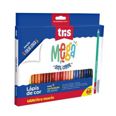 Imagem de Lapis De Cor Mega Soft Tris