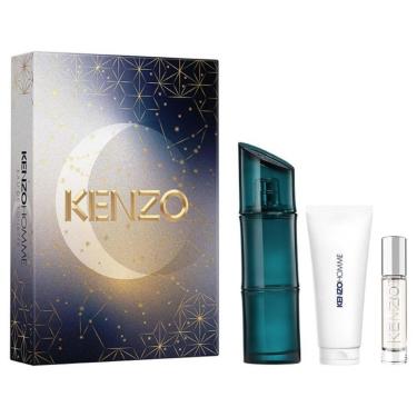 Imagem de Kenzo Homme Coffret Kit - Perfume EDT + Gel de Banho + Travel Spray Kit-Masculino