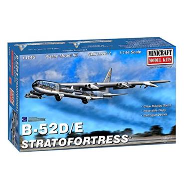 Imagem de Minicraft (MINGF) Models 014745 1/144 B-52 D/E Stratofortress Model Kit, White