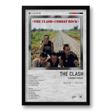 Imagem de Quadro Álbum Spotify Combat Rock - The Clash - 40x60cm