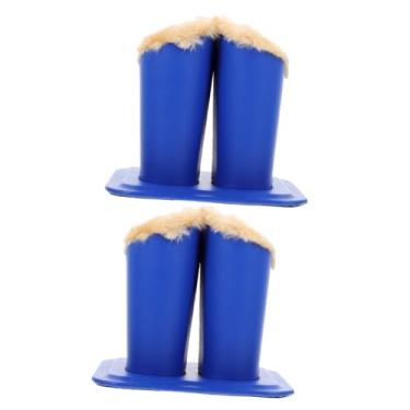 Imagem de 2 pçs suporte binocular cisne bolo topper levante-se caso de óculos magnético titular óculos/1542