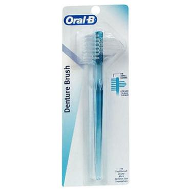 Imagem de Escova de dentes para dentadura Oral-B de cabeça dupla cada da Oral-B (pacote com 6)