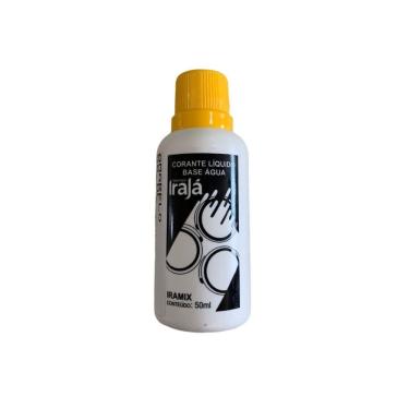 Imagem de Pigmento Corante Líquido Bisnaga Tinta 50Ml Amarelo Irajá