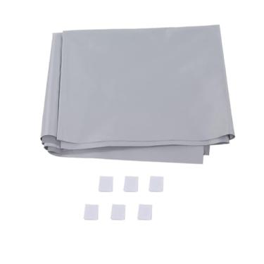 Imagem de Tela do projetor, tela do projetor portátil externa HD 4K, tela de cinema dobrável antiluz Tela de projeção dupla face para escola ao ar livre, escritório doméstico, sala de aula (SluffsE4E-15)