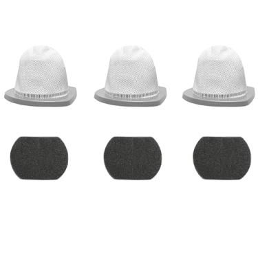 Imagem de Nispira Substituição de filtro de vácuo leve 2033 20334 com espuma para aspirador de pó sem saco Bissell Featherweight Stick 20331, 20333, 20336, 20339, 2033M, Compare com a peça nº 1611508, 3 pacotes