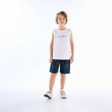 Imagem de Conjunto Infantil Menino - Branco - 50774-3