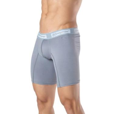 Imagem de Cueca boxer long leg comprida anti assadura treino corrida escolha a c