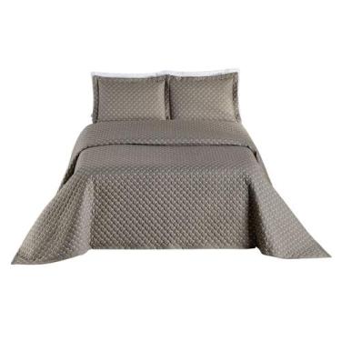 Imagem de Kit Cobre Leito 3 Pçs Casal Tamanho Padrão Para Hotel Ravena - ENTROU 