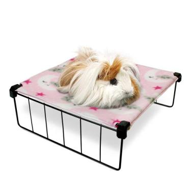 Imagem de Cama Esteira Soft para Descanso Porquinho da Índia Gato Cercado Pet Fê