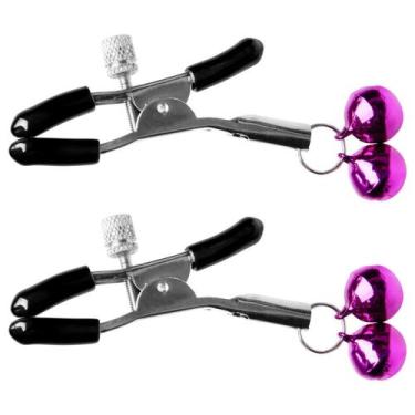 Imagem de Prendedor Mamilo Sino Color Sexy Import, Roxo