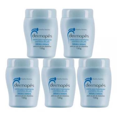 Imagem de Kit 5 Creme Para Tratamento Cosmético dos Pés Rachaduras Fissuras130g 