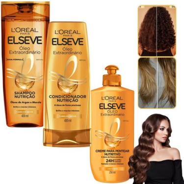 Imagem de Kit Elseve Oleo Extraordinario Shampoo Condicionador 400ML Loreal Pari