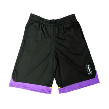 Imagem de Bermuda Basquete Masculina M10 Dunk Wave, Preto, M