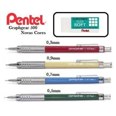 Imagem de Lapiseira Profissional Pentel Graphgear 500 Novas