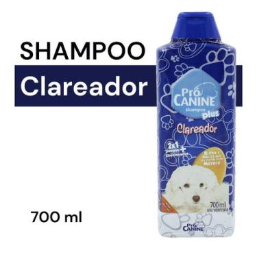Imagem de Shampoo para Cachorro Clareador PróCanine - 700ml 2 em 1 Shampoo e Con