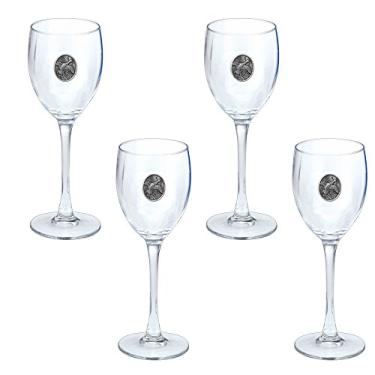 Imagem de CMC Heritage Pewter Conjunto de taças de pato Wildlife Mallard com 4, tamanho único