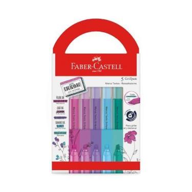 Imagem de Marca-texto grifpen com cheirinho - Faber Castell - Relaxa &amp Reequi