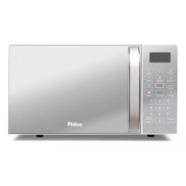 Imagem de Micro-ondas Philco 20L, 1100W, Branco Espelhado