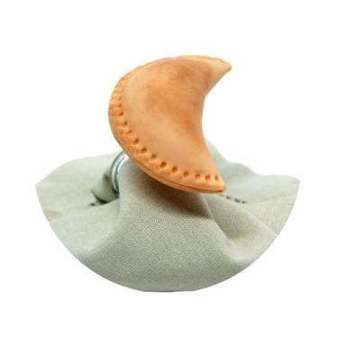 Imagem de Anel Porta Guardanapo de Biscuit Empanado 4 x 8,5 x 2,5cm - M&G Decor
