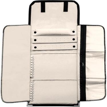 Imagem de Mostruário Médio Misto Pasta Porta Joias Bijuterias Pano Aveludado Gua