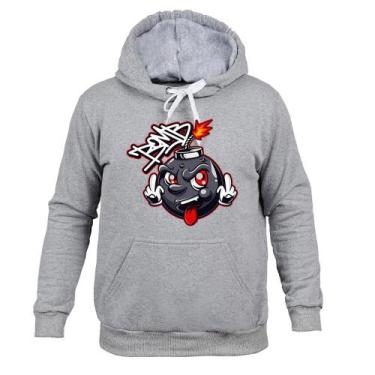 Imagem de Moletom 100% Algodão Inverno Boom - Surprass, Cinza, P