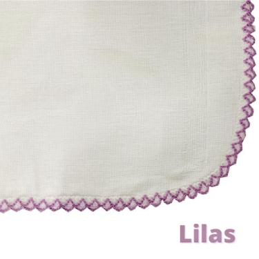 Imagem de Fralda de Ombro 70x70 cm Marca Cremer  Pinte e Borde com faixa de 15cm