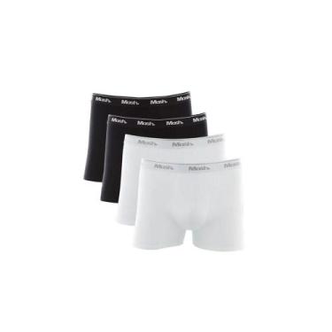 Imagem de Kit com 4 Cuecas Boxer Mash 110.15 Cotton, Sortido, GG