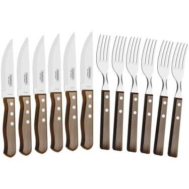 Imagem de Kit Churrasco Tramontina Jumbo - 12 Peças