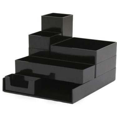 Imagem de Acessório para Mesa KIT Modular BLACK 8 Peças - Waleu