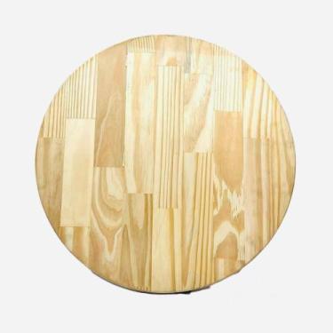 Imagem de Tampo Redondo de Madeira Pinus (3x60x60) - Madvei