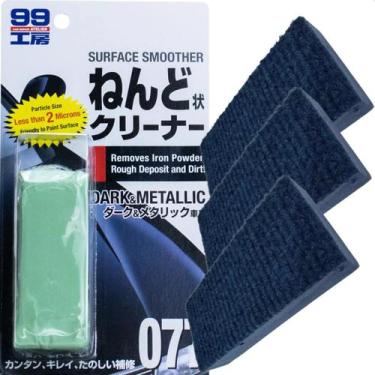 Imagem de Clay Bar Dark Metallic Kit Taco Para Descontaminação Vonixx