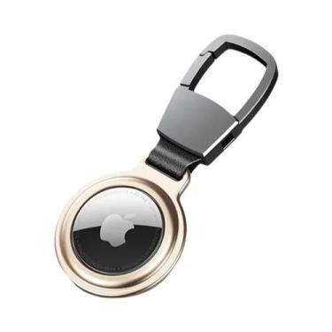 Imagem de Suporte De Chaveiro Magnético De Metal Anti-perda Para Apple Airtag Pe