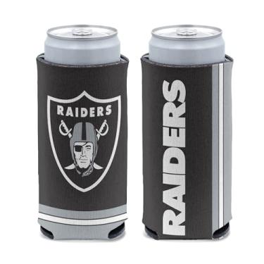 Imagem de WinCraft NFL Oakland Raiders Slim Can Cooler, cores do time, tamanho único