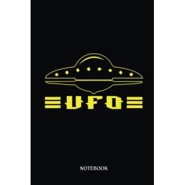 Imagem de Alien Notebook: Ufo Abduction Alien Conspiracy Ufologists Space | Alien Journal, Lined Journal Ufo, Ufo Journal, Lined Journal Alien, Size 6 X 9", 120 Pages.