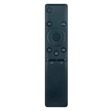 Imagem de AULCMEET Controle remoto universal Smart TV compatível com Samsung Smart TV, curva, QLED, quadro, LCD, LED, QLED SUHD UHD HDTV 3D 4K TV