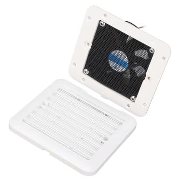 Imagem de Ventilador de Ventilação Lateral de 12V RV, Ventilador de Exaustão de Ventilação de Ar de 5,51x5,12 Polegadas para Motorhome Caravana Barco Iate Marinho, Ventilador de Ventilação