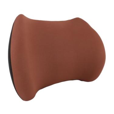 Imagem de Almofada de Apoio Lombar para Cadeira de Escritório, Apoio de Costas para Cadeira de Escritório Almofada Traseira Ergonômica de Espuma Viscoelástica Suporte Lombar para Cadeira