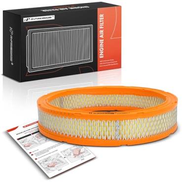 Imagem de A-Premium Filtro de ar do motor compatível com Chevy Malibu, Impala, Camaro, Suburban, Blazer, Caprice, Bel Air, Biscayne & Jeep CJ3 & GMC & Buick & Fiat & Oldsmobile & Pontiac & Bertone & Checker