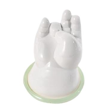 Imagem de WeiLaiKeQi Estátua de mão de buda, queimador de incenso, suporte moderno, ornamento de aroma, escultura para mesa, decoração de casa, presente de inauguração